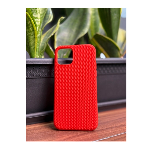 قاب سیلیکونی مدل بافتی مناسب برای گوشی iphone 11 Pro