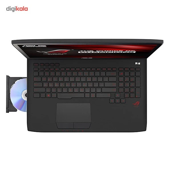 لپ تاپ ایسوس مدل ROG G751JY هفده اینچی