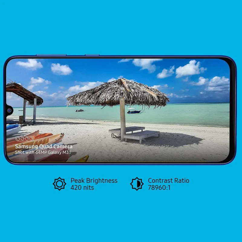 گوشی موبایل سامسونگ مدل Galaxy M31 SM-M315F/DS دو سیم کارت ظرفیت 128گیگابایت و 8 گیگابایت رم