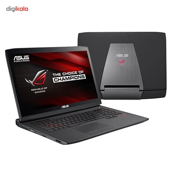 لپ تاپ ایسوس مدل ROG G751JY هفده اینچی