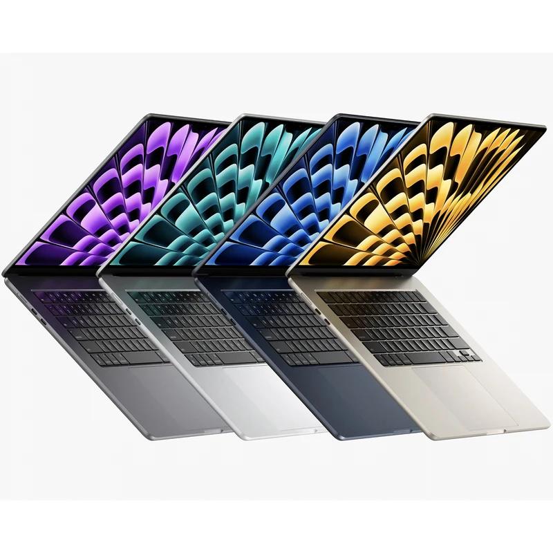 لپ تاپ 15.3 اینچی اپل مدل MacBook Air MRYN3 2024 LLA-M3-8GB RAM-512GB SSD