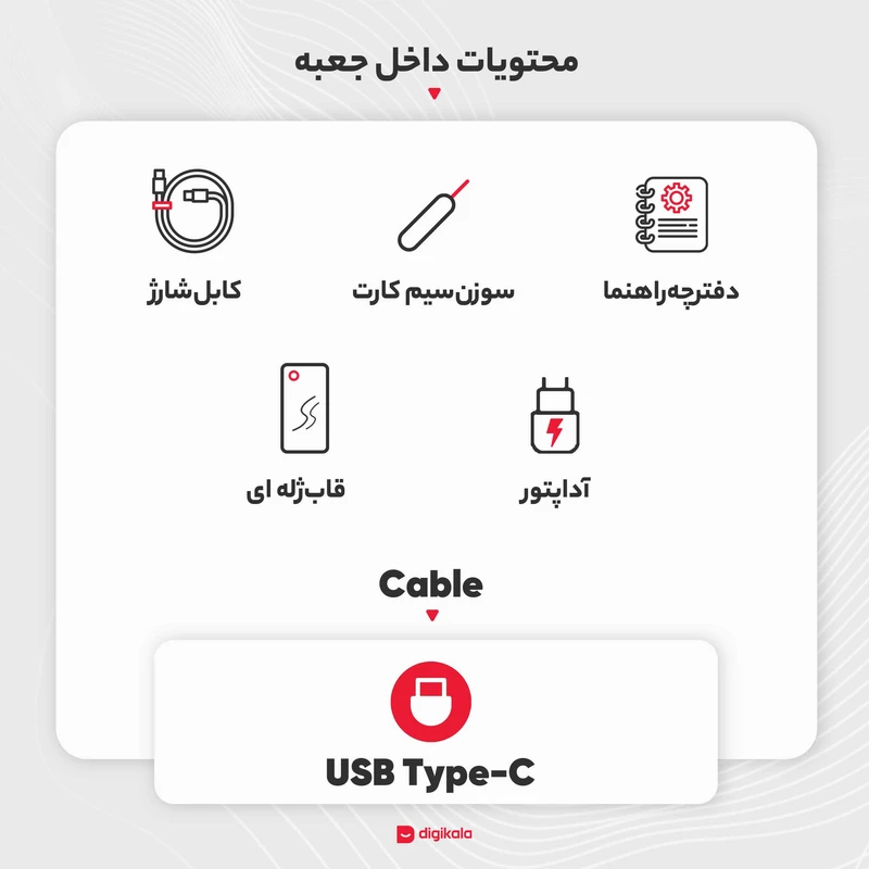 گوشی موبایل شیائومی مدل Redmi 10 2022 21121119SG دو سیم کارت ظرفیت 128 گیگابایت و رم 6 گیگابایت