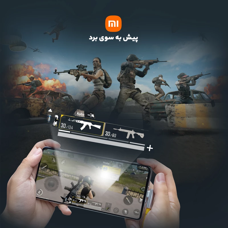 گوشی موبایل شیائومی مدل Redmi K40 Gaming دو سیم کارت ظرفیت 256 گیگابایت و رم 12 گیگابایت