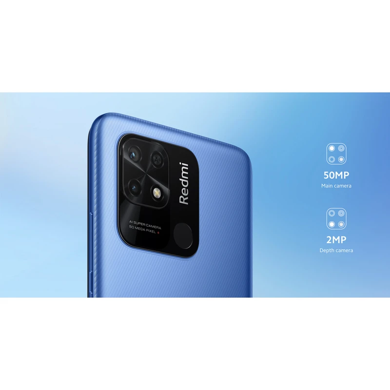گوشی موبایل شیائومی مدل Redmi 10C 220333QNY دو سیم‌ کارت ظرفیت 64 گیگابایت و رم 4 گیگابایت