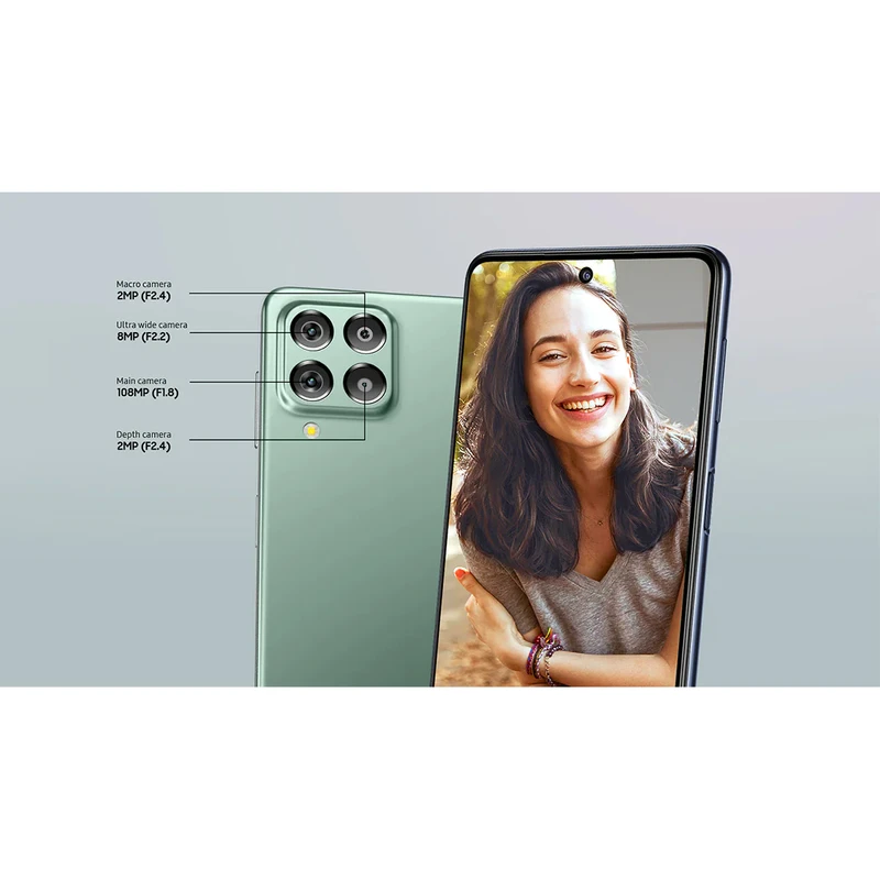 گوشی موبایل سامسونگ مدل Galaxy M53 5G دو سیم کارت ظرفیت 128 گیگابایت و رم 8 گیگابایت