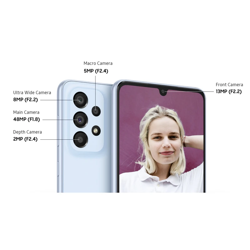 گوشی موبایل سامسونگ مدل Galaxy A33 5G دو سیم کارت ظرفیت 128 گیگابایت و رم 6 گیگابایت