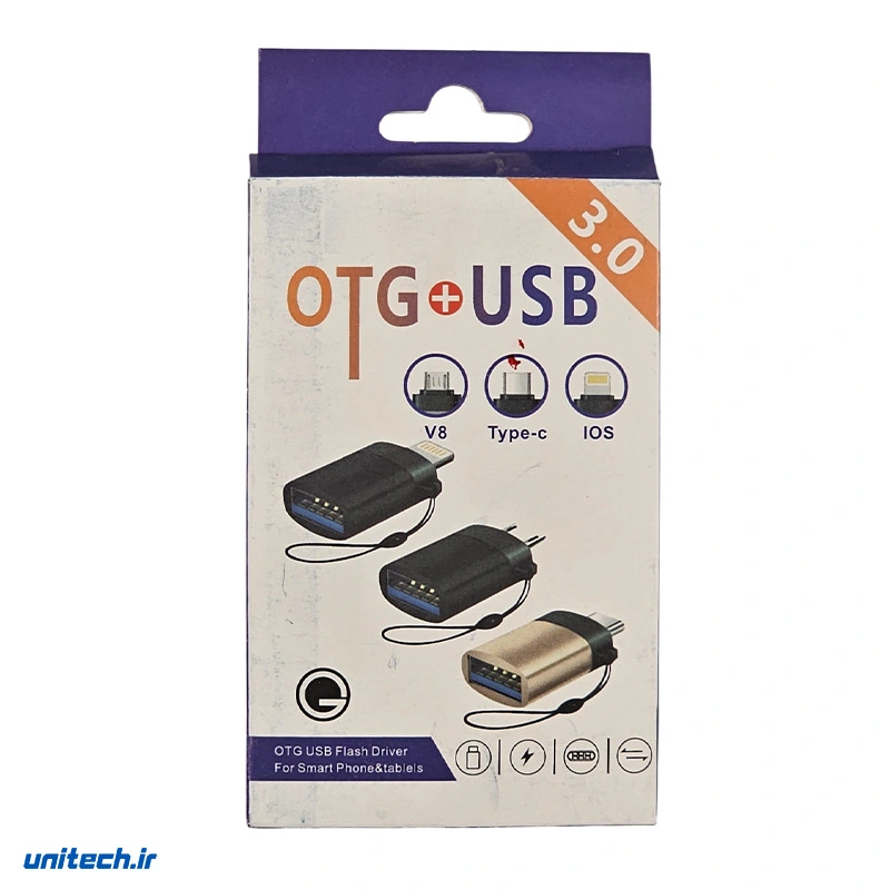 تبدیل OTG تایپ سی مدل USB3 kuSau5