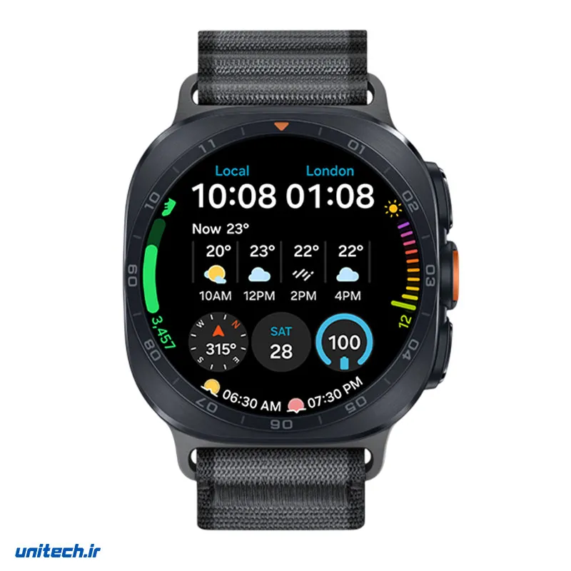 ساعتهوشمند47میلیمتریسامسونگمدلGalaxyWatchUltra2بابندTrail2