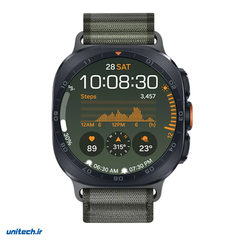 ساعتهوشمند47میلیمتریسامسونگمدلGalaxyWatchUltra2بابندTrail3