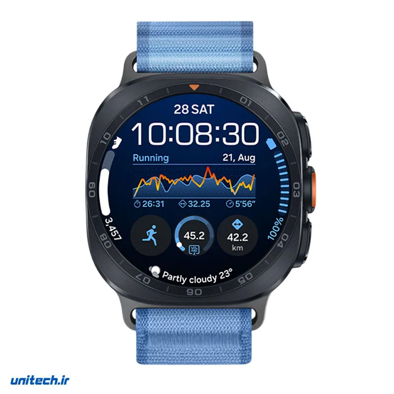 ساعتهوشمند47میلیمتریسامسونگمدلGalaxyWatchUltra2بابندTrail5