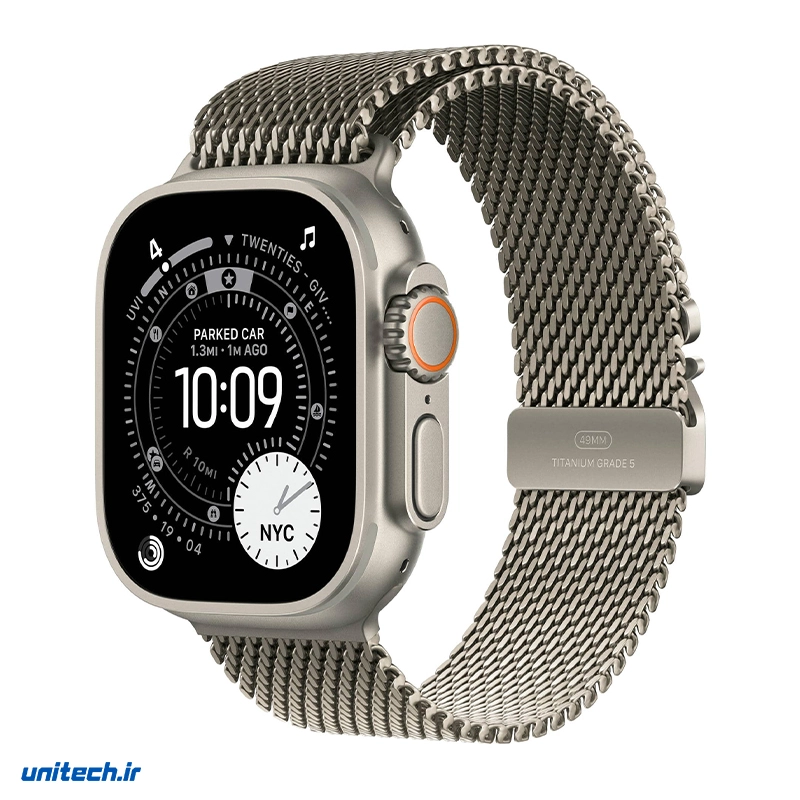 ساعت هوشمند اپل واچ اولترا 3 بند تیتانیوم