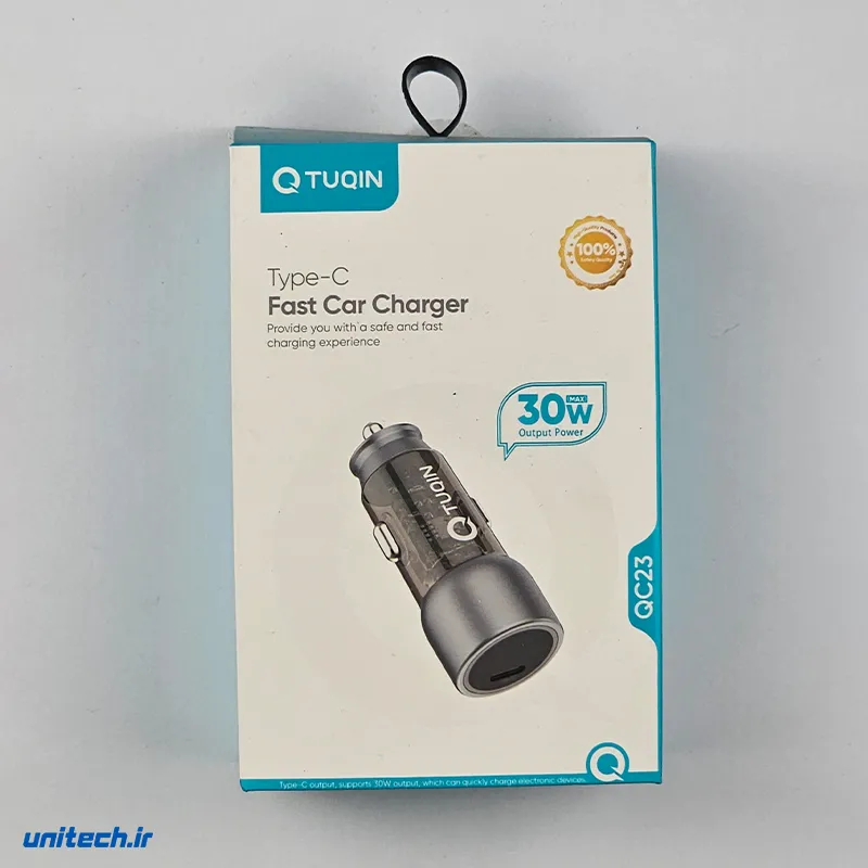 شارژر فندکی 30 وات کیوتوکین مدل QC23
