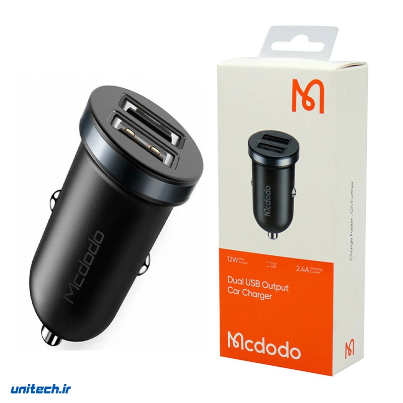 شارژر فندکی فست شارژ مک دودو مدل CC-6601 QC3.0 2.4A 12W