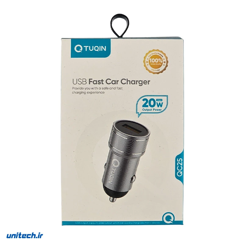 شارژر فندکی 20 وات کیوتوکین مدل QC25 CTfXdB
