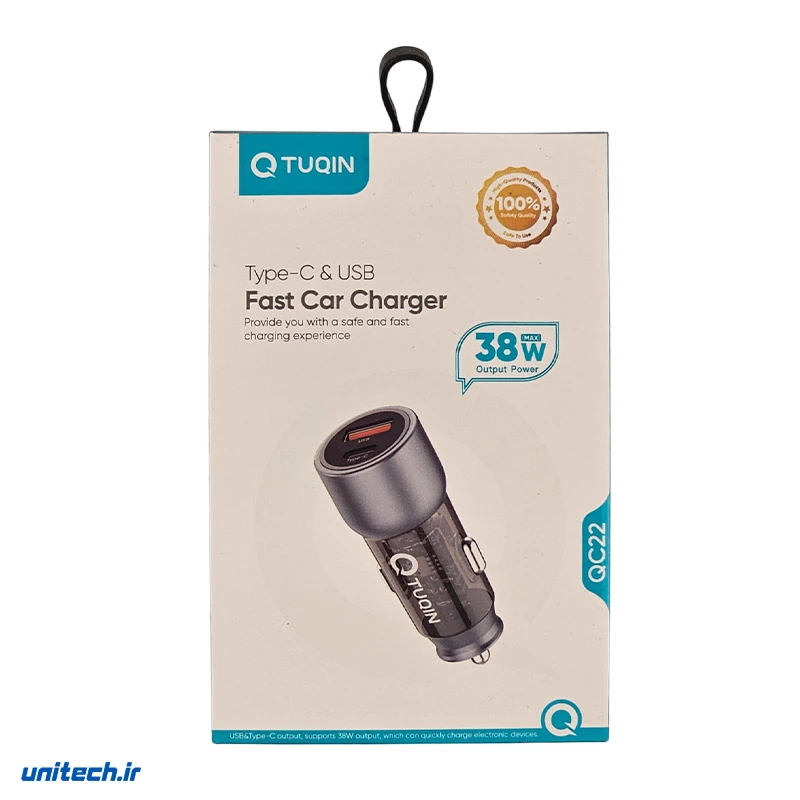 شارژرفندکی38واتکیوتوکینمدلQC22
