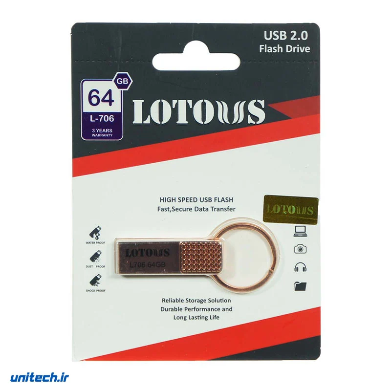 فلشمموریلوتوسمدلL706ظرفیت64گیگابایت1