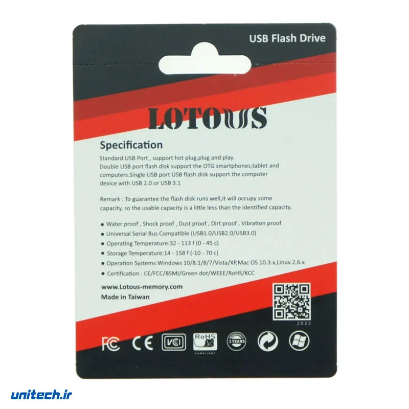 فلشمموریلوتوسمدلL812ظرفیت64گیگابایت2