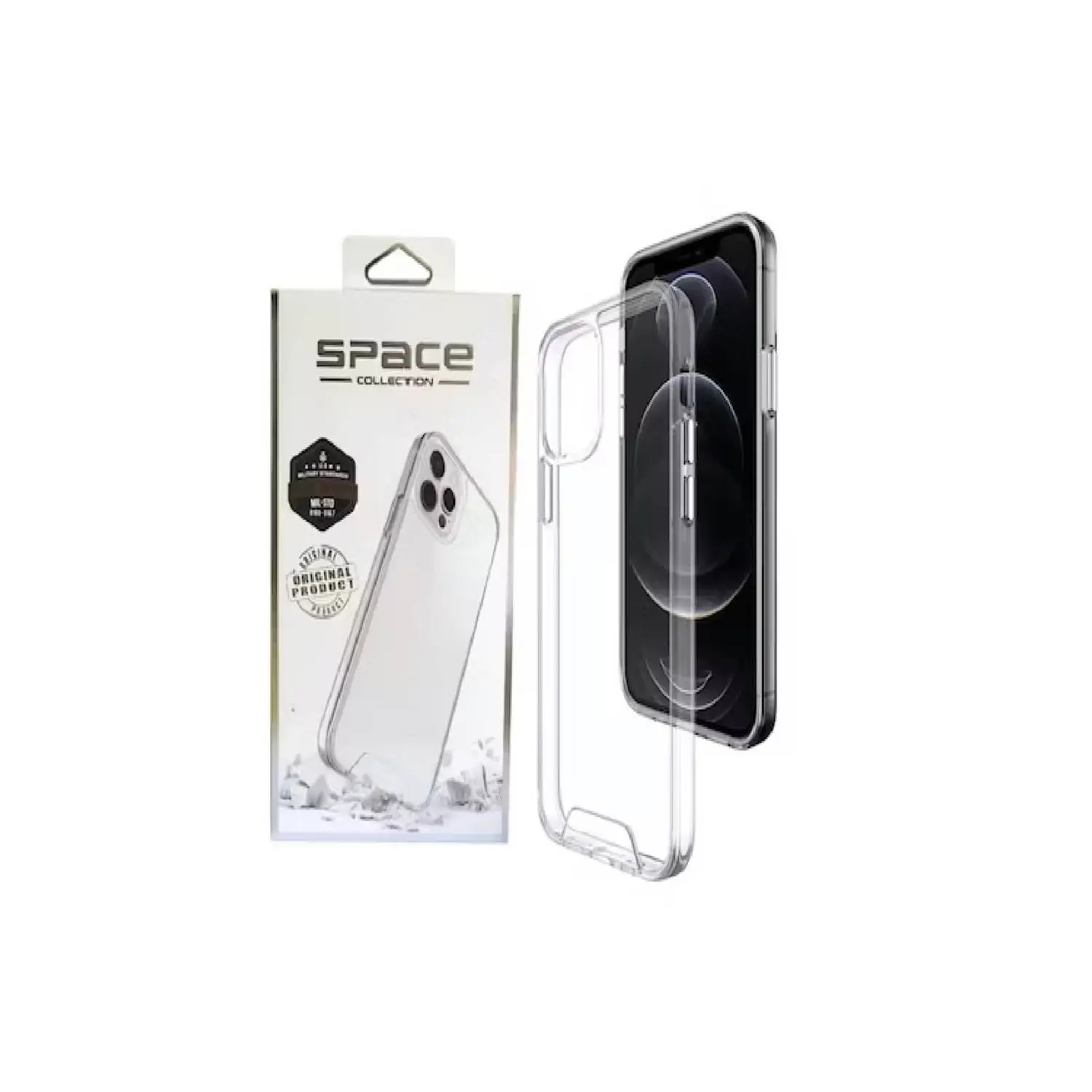 قاب ضد ضربه Space محافظ لنزدار مدل iphone 15 Pro Max