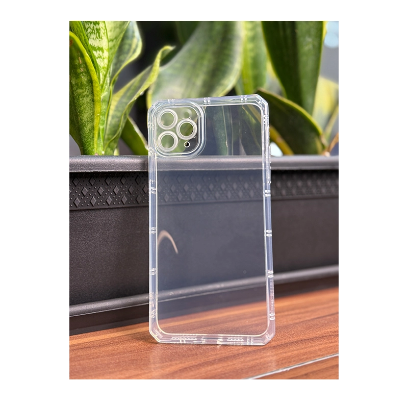 قاب ژله ای بی رنگ محافظ لنزدار مناسب برای گوشی iphone 11 Pro Max