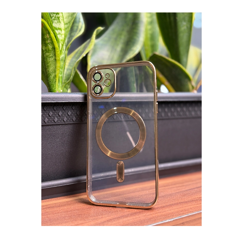قاب ژله ای محافظ لنز دار مگ سیف مدل iphone 11