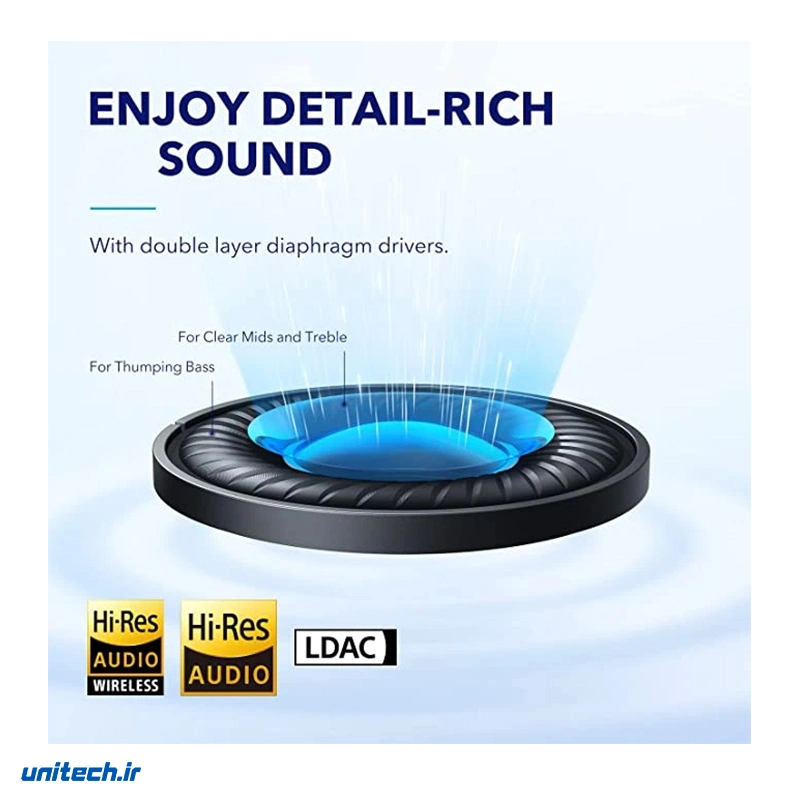 هدستبلوتوثیبرندانکرمدلSoundcoreSpaceQ454