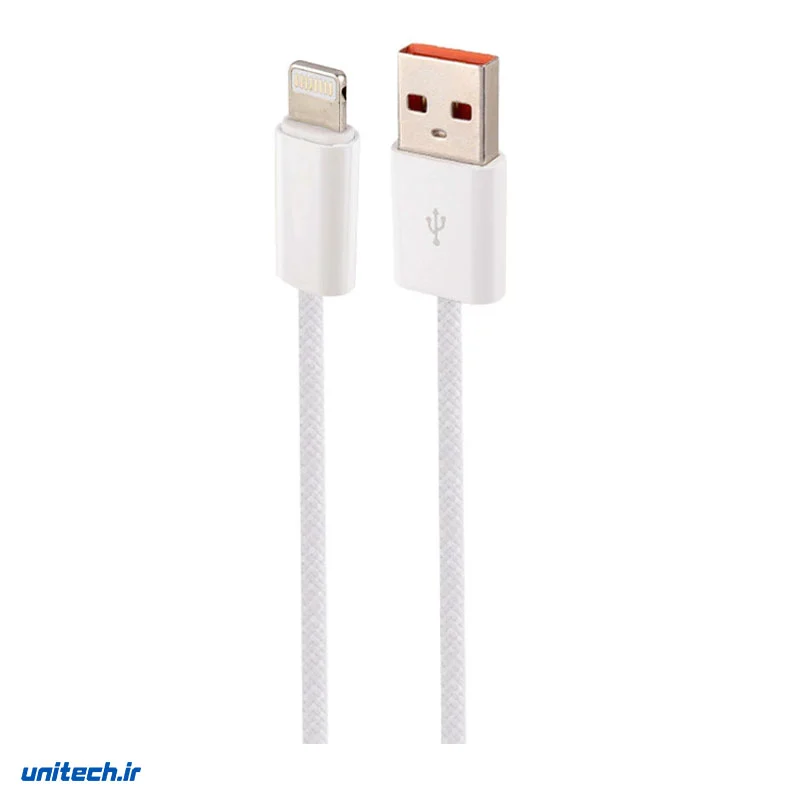 کابل لایتنینگ فست شارژ 25 وات الدینیو LS901 طول 1 متر