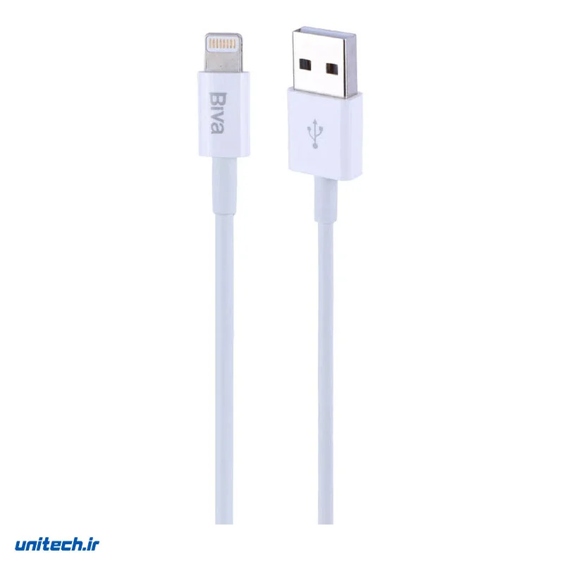 کابل لایتنینگ فست شارژ 3 آمپر بیوا C-10L طول 1.5 متر