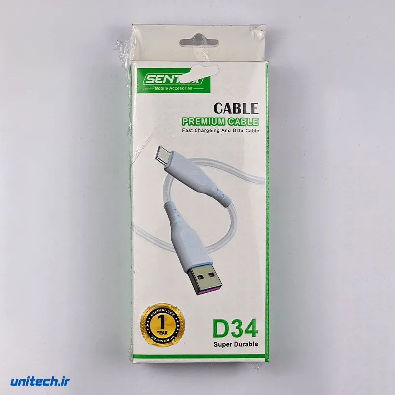 کابل میکرو یو اس بی سنتکس مدل D-34
