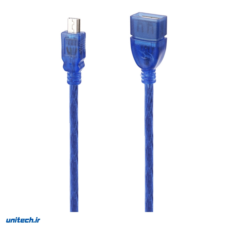 کابل کوتاه افزایش طول Detex+ Mini USB 30cm