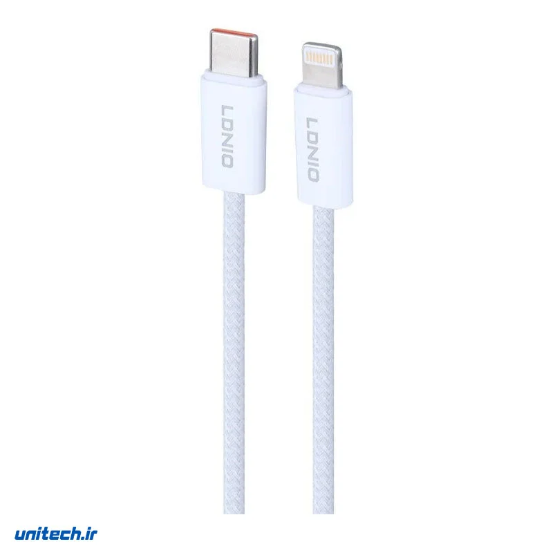کابلتایپسیبهلایتنینگفستشارژ30واتالدینیوLC902iطول2متر