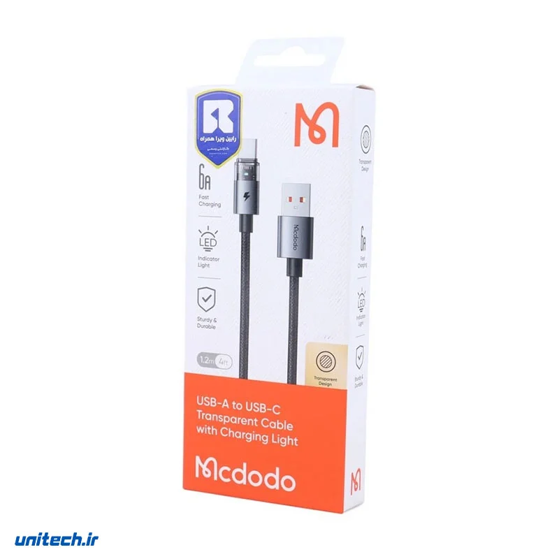 کابلتایپسیفستشارژ100واتمکدودوCA689طول1.2متر2