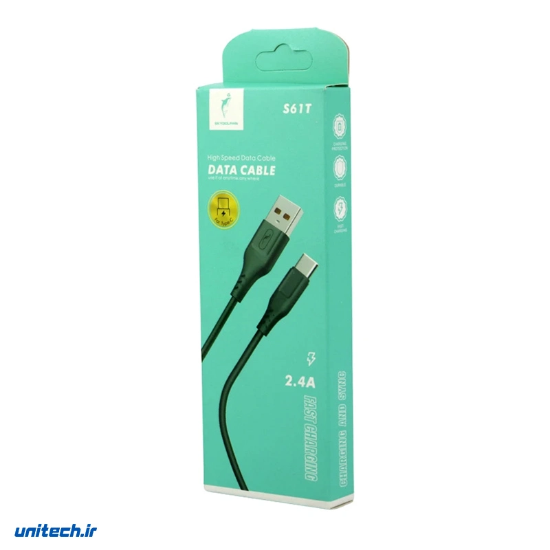 کابلتایپسیفستشارژ2.4آمپراسکایدلفینS61Tطول1مترv3