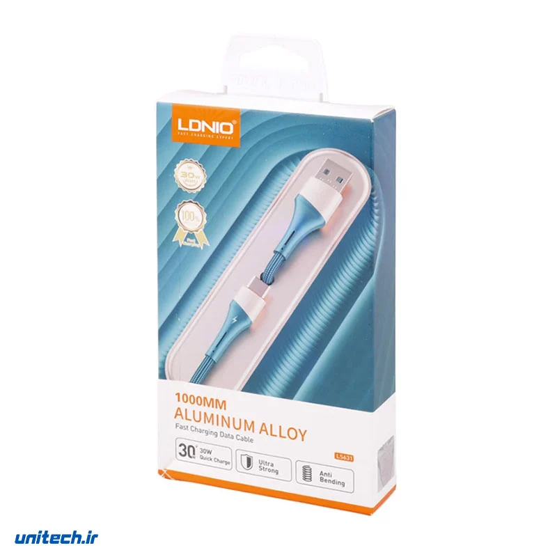 کابلتایپسیفستشارژالدینیو30واتLS631طول1متر3