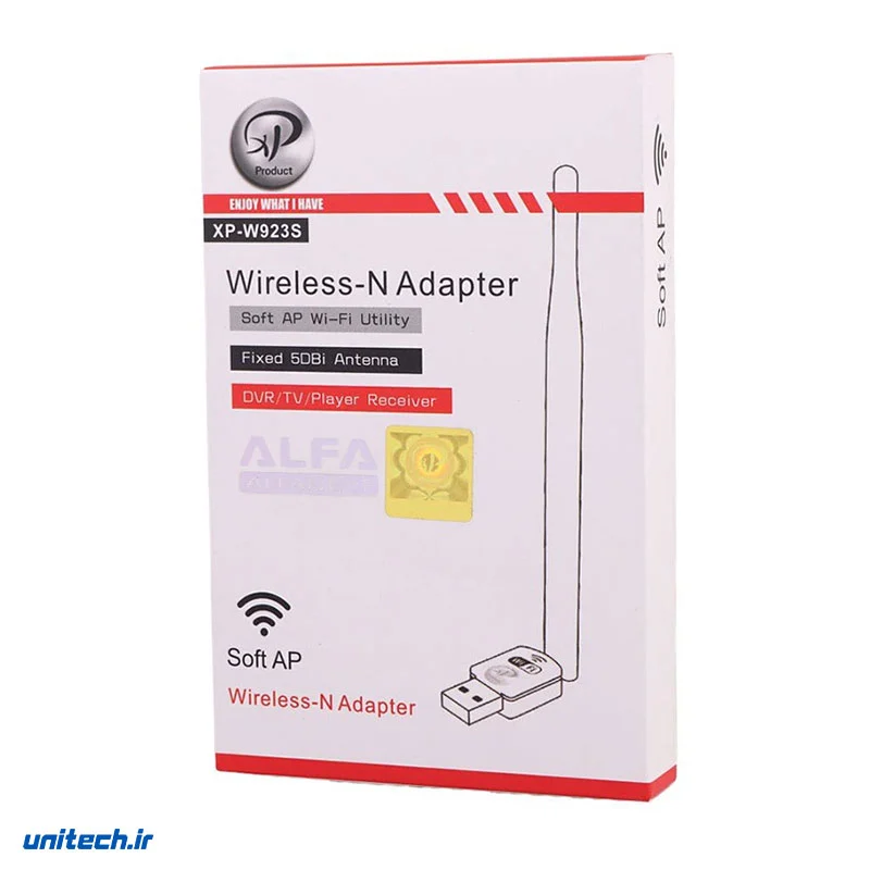 کارتشبکهبیسیمآنتندارXPProductXPW923S150Mbps3