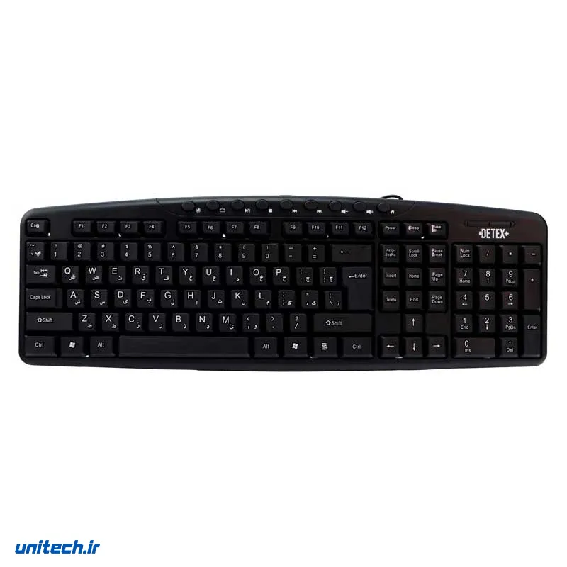 کیبورد دیتکس پلاس مدل D-310