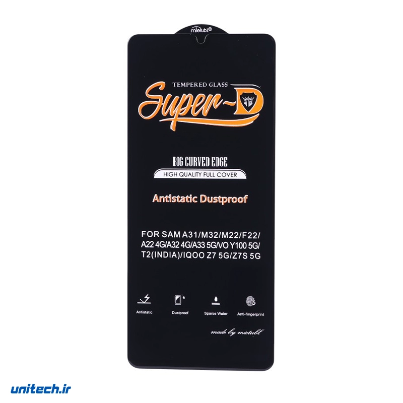 گلس Super D آنتی استاتیک میتوبل سامسونگ Galaxy A31