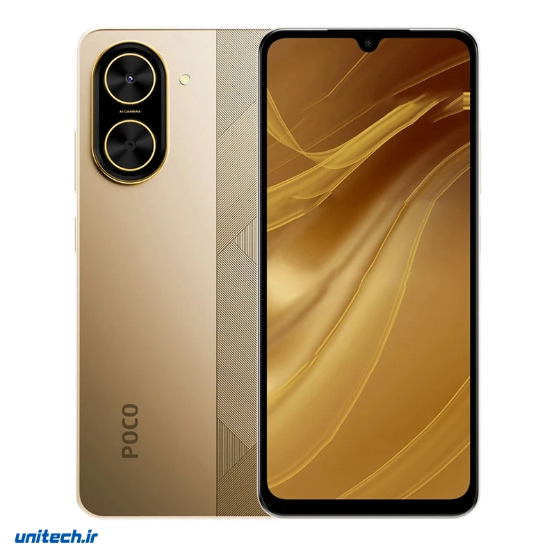 گوشی موبایل شیائومی مدل Poco C71 دو سیم کارت ظرفیت 128 گیگابایت و رم 4 گیگابایت