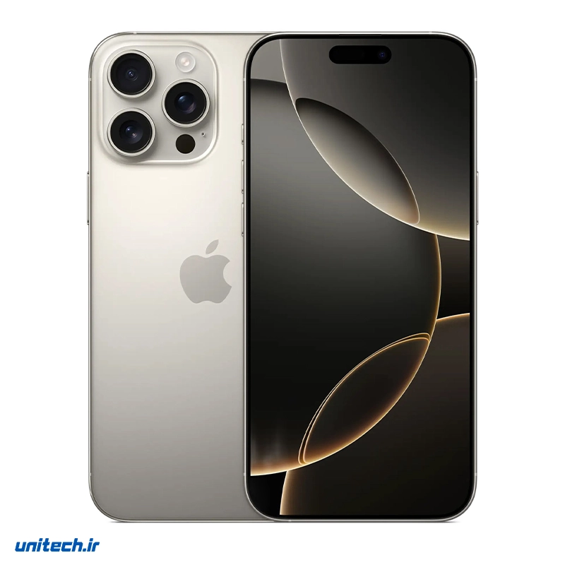 گوشی موبایل اپل مدل iPhone 16 Pro Max ZAA دو سیم کارت ظرفیت 256 گیگابایت و رم 8 گیگابایت   رجیستر شده 1FoAU9