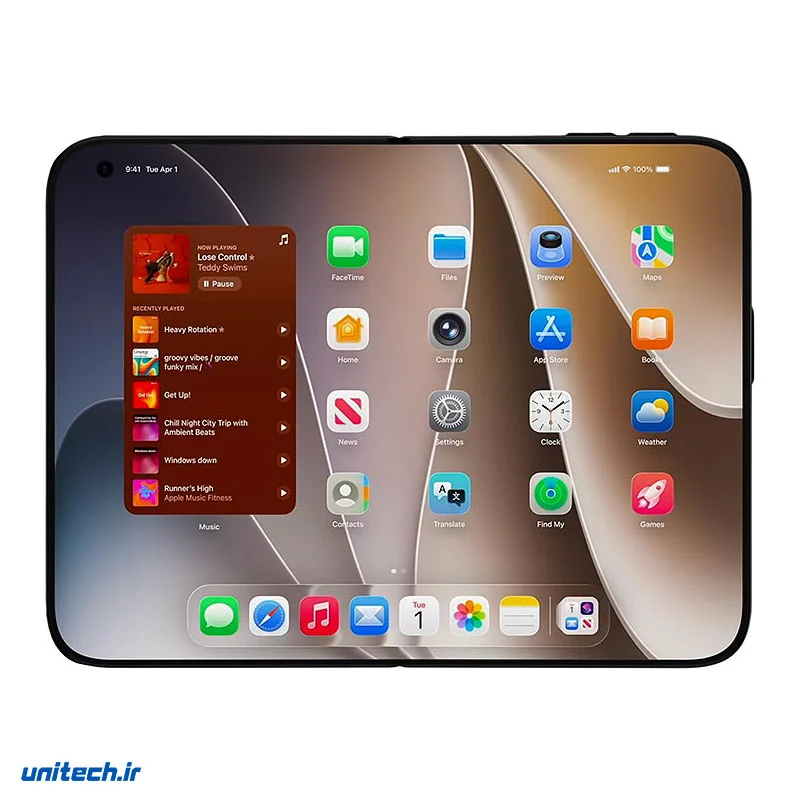گوشیموبایلاپلمدلiPhoneUltraدوسیمکارتباظرفیت512گیگابایتورم12گیگابایتومشخصاتاحتمالیبهزودی3